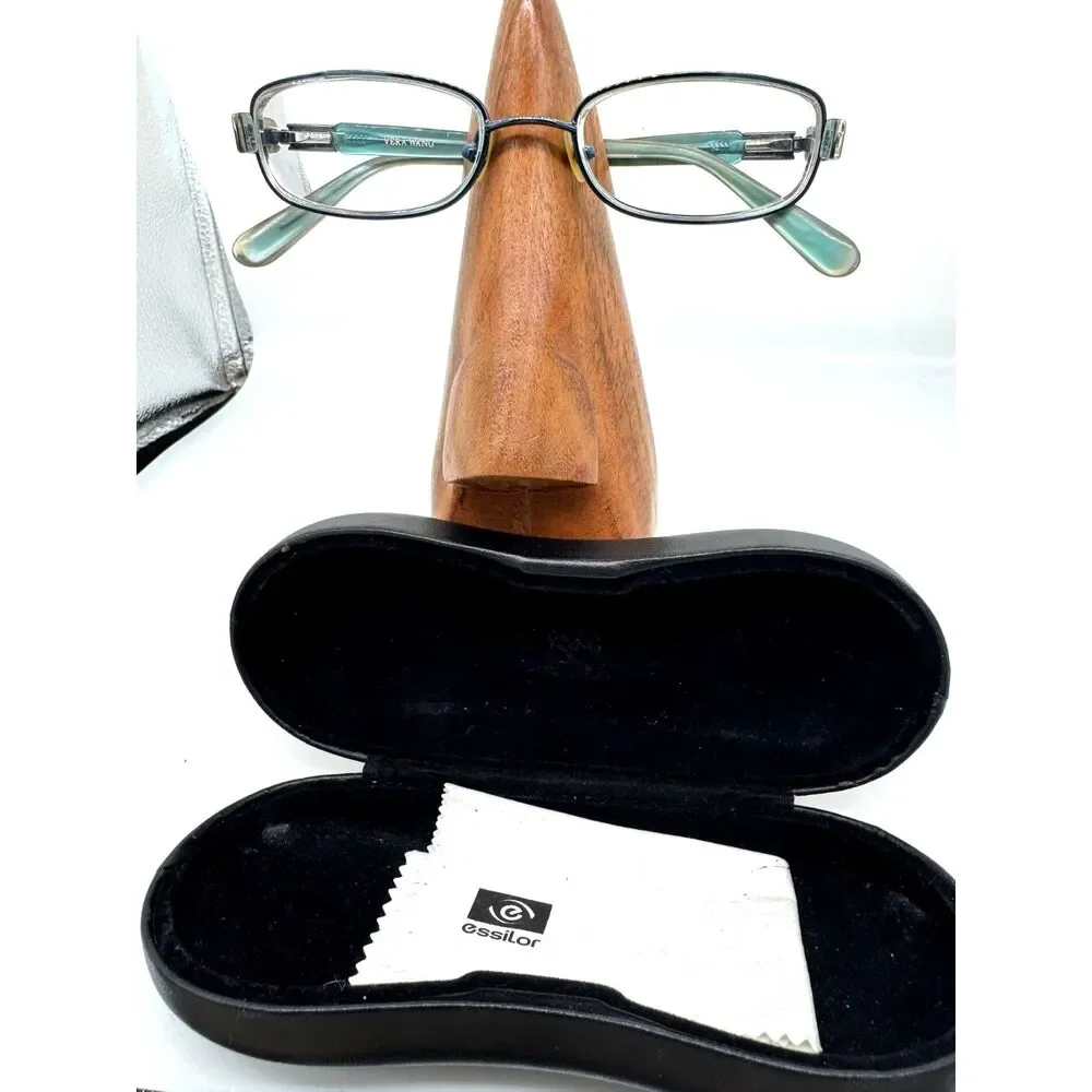 Vera Wang Eyeglasses CLEAR (not sunglasses) Small Size with Clamshell Case